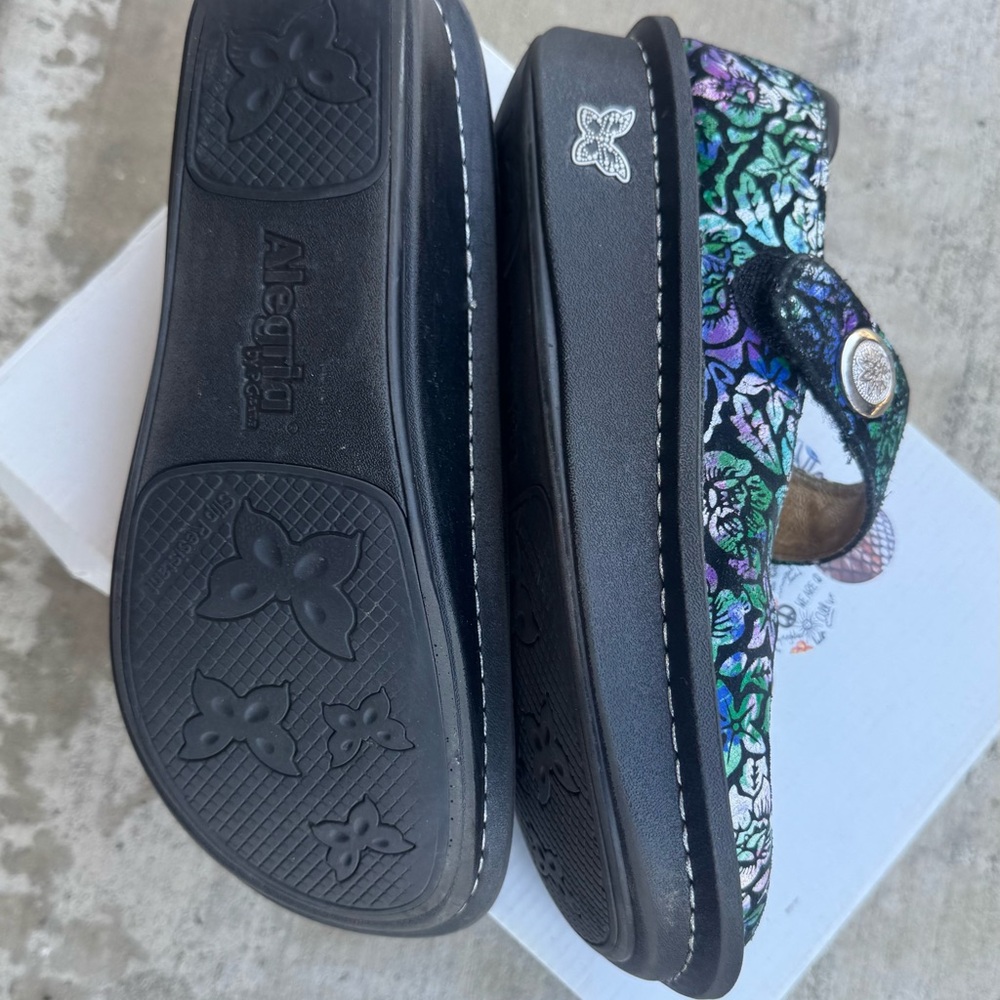 Alegria Floral Mary Jane Shoes - Picture 2 of 2
